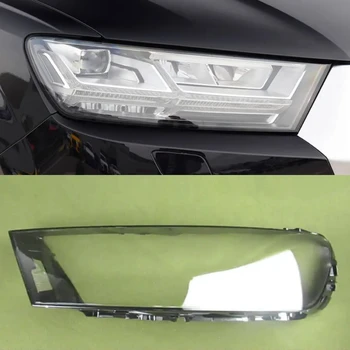 Pro Audi Q7 Světlomet Krytí Transparentní Maska Světlometu Lampa Shell Objektiv Nahradit Původní Stínítko Plexi 2016 2017 2018 2019