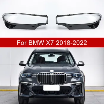 Pro BMW X7 G07 X7M 2018-2022 Auto Přední Světlomet Kryt Světlometu Stínidlo Lampcover Hlavu Světlo Lampy Čepice Sklo Objektivu Shell