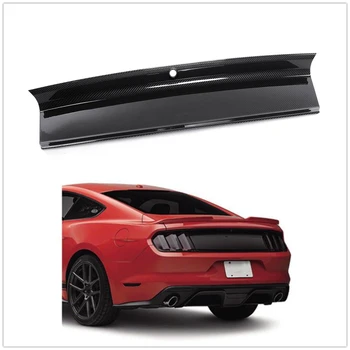 Pro Ford Mustang 2015 2016 2017 2018 2019-2023 Víko Kufru Deska víko zavazadlového prostoru, Zadní chránič Kryt ABS Uhlíkových Vláken Vzhled Panelu