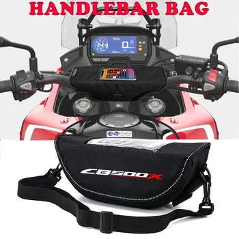 Pro HONDA CB500X Motocykl Příslušenství Vodotěsný a Prachotěsný Řídítka Skladování Taška