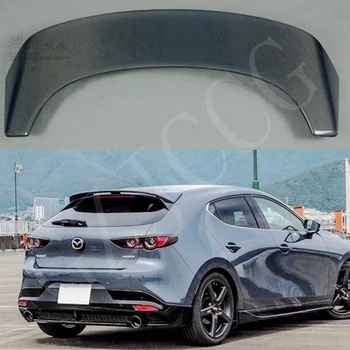 Pro Mazda 3 Axela Hatchback 2020 Car Styling FRP+ Uhlíkových Vláken, Zadní Spoiler Křídlo Ocas Víko Kufru Kryt Auto Dekorace