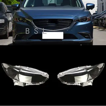 Pro Mazda 6 Atenza 2014 2015, Auto Náhradní Světlomet Krytí Transparentní Stínidlo Lampy Pouzdro Head Light Sklo Objektivu Shell