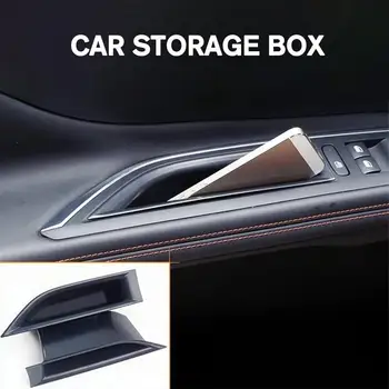 Pro Peugeot 3008 3008GT 2016-2020 Auto Přední Vnitřní Dveře Trim Box Kontejner Skladovací Paletové Kryt Kit Loketní opěrka Auto G6H3