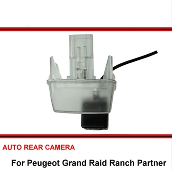 Pro Peugeot Grand Raid Ranč Partner Auto Reverzní Parkovací Kamera Zadní Kamera HD CCD Noční Vidění Zálohování drát bezdrátové