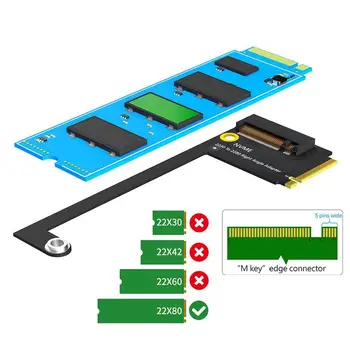 Pro Rog Spojence Ruční Převod Desky 2230, Aby 2280 SSD Pevný Disk Rozšiřující Deska NVME M. 2 PCIE 4.0 Adaptér Převodník