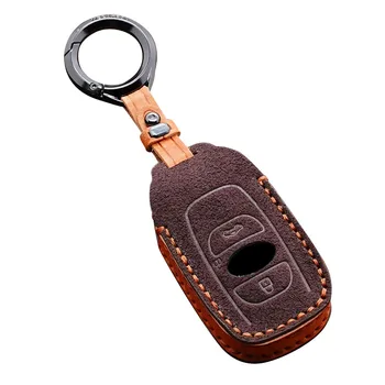 Pro Subaru brz Forester Impreza Legacy Outback WRX STI Alcantara / Kůže Klíče Kryt Keychain klíčenka pro Auto Příslušenství
