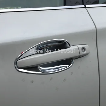 Pro Subaru Outback 2015 2016 2017 ABS Chrome Dveře Mísy Trim Auto Doplňky, Samolepky