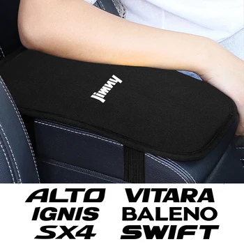 Pro Suzuki Swift, Ignis Jimny Tiida Baleno Grand-Vitara Ciaz Rovníku Ertiga Samuraj S-Cross SX4 Měkké Plyšové Auto Loketní opěrka Box Pad