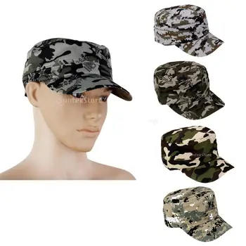 Pánská Camo Čepice Camouflage Army Voják, Hlídka, Klobouk Baseball Cap
