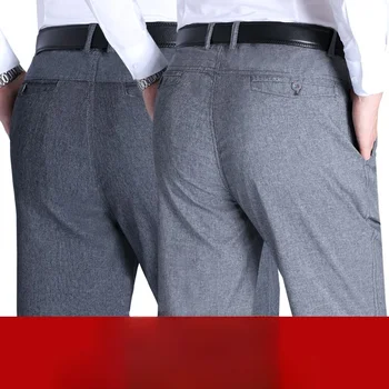 Pánské Formální Kalhoty Pánské Šaty Kalhoty Kalhoty, Muž Ležérní Šití Oblečení Společenský Oblek Oděv Pracovní Obchodní Muž 2023 A160