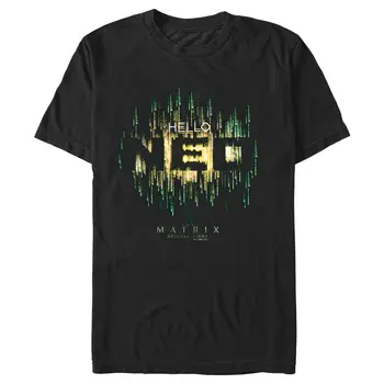 Pánské Matrix Vzkříšení Ahoj Neo T-Shirt