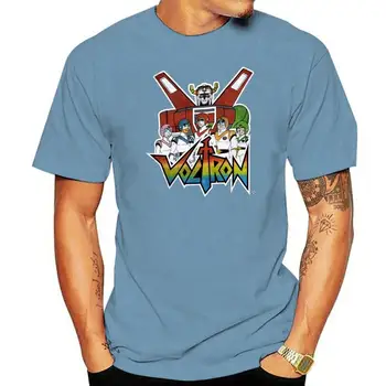 Pánské Voltron Klasické Skupiny Záběr Vintage T-Shirt