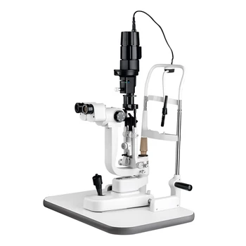 Pět Zvětšení Oftalmologie Štěrbinové Lampy Optometrie Mikroskop S Led Osvětlením Optický Biomikroskop