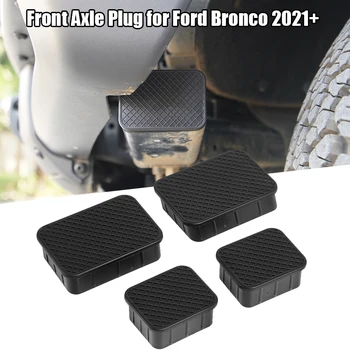 Přední Náprava Plug Crash Bar Čepice Gumovou Zátkou Cover Plug Kit Automobilové Bridge Cover Ochrana pro Ford Bronco roce 2021 2022