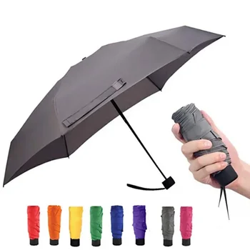 Přenosný Kapesní Mini Deštník Skládací Ultra-light Mužů A Žen Slunečník UV Ochrana Vodotěsný Deštník Dárek