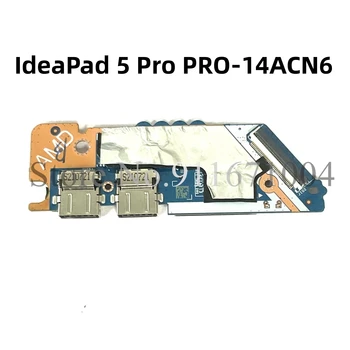 Původní LS-K481P Pro lenovo IdeaPad 5 Pro PRO-14ACN6 Xiaoxin AIR14 ACN 2021 Card Reader USB Deska Přepínač Tlačítko 100% Test