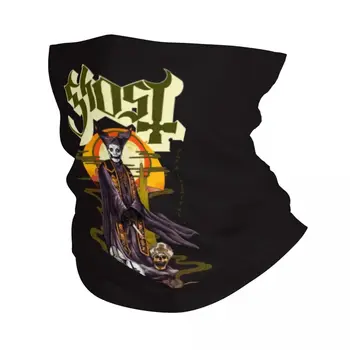Rock Band Heavy Metal Šátek Kryt Krku Tištěné Ghost Maska, Šátek, Teplé Čelenka Venkovní Sportovní Unisex Dospělé V Pračce