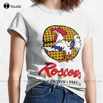 Roscoe ' s House Of Chicken Vafle Tričko Classic T-Shirt Vlastní Aldult Teen Unisex Digitální Tisk Tričko Fashion Funny Nový