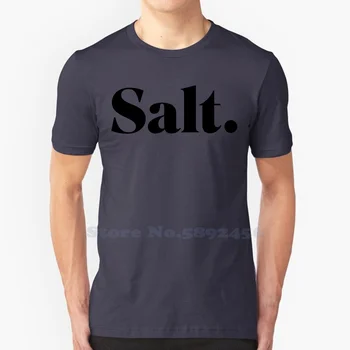 Salt Mobile SA Logo Ležérní Tričko Kvalitní Grafické 100% Bavlny Odpališť