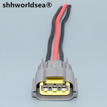 shhworldsea 3pin 2,2 mm Vodotěsné Automobilové Konektor pro zapalovací cívky 6098-0141 s 15cm Kabelového svazku