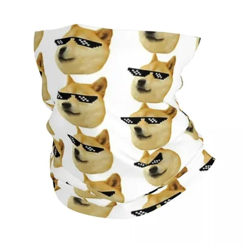 Shiba Inu-Doge Šátek Na Krk Kamaše Tištěné Zábal, Masku, Šátek Teplé Cyklistické Pokrývky Hlavy Pro Muže, Ženy, Dospělé Prodyšný
