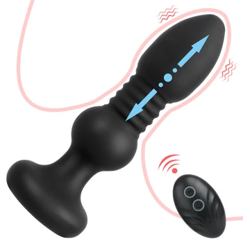 Silikonové Pro Dospělé Produkty Big Dildo Strečink Mužské Prostaty Masáž Sex Hračky Pro Pár, Anální Plug Vibrátor