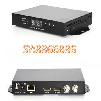 SKD2018, 1080P HDMI ATSC MPEG2 Kodér Modulátor Digitální TV Headend QAM RF Modulátor ATSC Digitální 1080P Modulátor