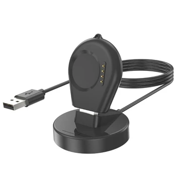Smartwatch Magnetická Nabíječka Stojan Dock Kabel Držák Vhodný pro 4 Hodinky Pro USB Nabíjecí Kabel Napájecí Adaptér Základny Kabel