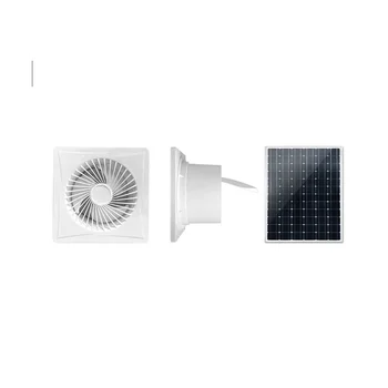 Solární Pohon Ventilátorů,17W Solární Panel s 8inch Solární Střídavý Ventilátor pro Boudě Větrání,Kuřecí Klece,Pet Domy