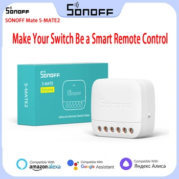 SONOFF Mate S-MATE2 Extrémní Spínač EweLink Dálkové Ovládání PŘES Smart Switch Pro Inteligentní Domácí Práce S Alexa Google Domov IFTTT