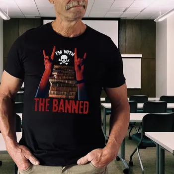 Stop Zákazu Knihy T-shirt Žádná Cenzura Svobody