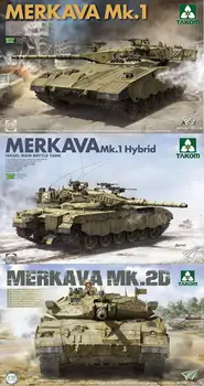 Takom 2078 & 2079 A 2133 1/35 Merkava Mk.1 & Merkava Mk.1 Hybridní A Merkava Mk.2D