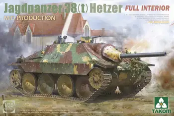 TAKOM 2171 1/35 Jagdpanzer 38(t) Hetzer Mid Produkce w/Full Interion Model