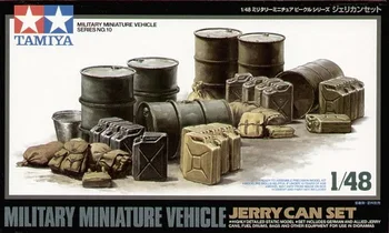 Tamiya 32510 Měřítku 1/48 Vojenské Miniatury Model Kit Jerry & Drum Set