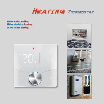 Teplé podlahové topení termostat Tuya Inteligentní Život regulátor teploty 220V 24V s týdenní programování Alexa Google, Yandex