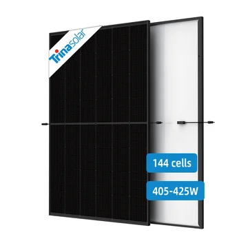 Trina Solar PV Panel 405W 410W 415W 420W 425W Monokrystalického Všechny Černé Solární Panel