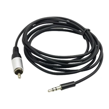 Trvanlivost 2m/78.74 v 3,5 mm Samec na RCA Single Mono Kabel Zvyšuje Svůj Zvukový Zážitek AUX Kabel Náhradní