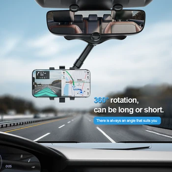 Univerzální Auto Zpětné Zrcátko, Držák Telefonu 360 Stupňů Rotace Pro Bmw X2 Navigace Korejské Podpora Auto