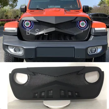 Upravený Přední Nárazník, Maska, Kryt Pro Jeep Wrangler JL Gladiator JT letech 2018-2021 Přední Závodní Ok Grily Off-road Příslušenství