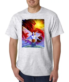 USA Bayside tričko Fantasy Dobré Zlo, Světlo, Tma Anděl Ďábel dlouhé rukávy