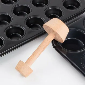Vaječný Koláč Manipulovat Dvojité Boční Cookie Dort Pečivo Tlačná Kůra DIY Těsto Ruku Přítlačné Domácí Kuchyně Chef Pečení Nástroje