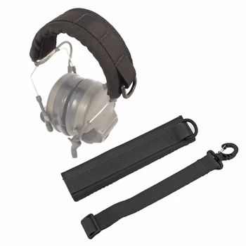 Venkovní Modulární Headset, Kryt Molle Čelenka Pro Obecné Taktické Chrániče Uší Mikrofon Lovecké Střelbě Sluchátka Kryt
