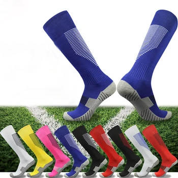 Venkovní Sportovní Kompresní Dlouhé Ponožky Prodyšné Fotbalové Ponožky pro Běh, Basketbal, pěší Turistika Sportovní Hokejové Ponožky