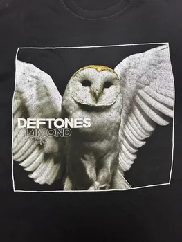 Vtg Deftones Diamond Eyes 2010 Turné Kapela T-shirt pro fanoušky U4054