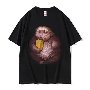 Vtipné Zoon XingXing Opice Meme Grafický Tisk T Tričko Letní Nadrozměrné 100% Bavlna Trička Muži, Ženy, Cool Módní T-shirt Topy