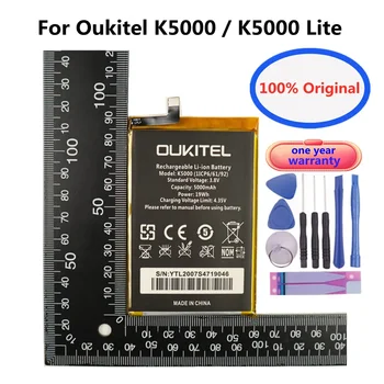 Vysoce Kvalitní K5000 Baterie Pro Oukitel K5000 K 5000 Chytrý Mobilní Telefon Náhradní Baterie + Zdarma Nástroje 5000mAh