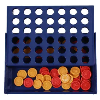 Vzdělávací Hračky Šachy Dětské Hračky-Hry Bingo Čtyři Čtyřlůžkový Šachy Board Vertikální Modré Svislé Připojení Desky Dáma