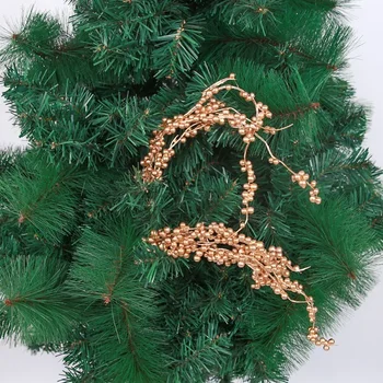 Vánoční Ozdoby Zlaté Vánoční Bobule Věnec Vánoční Strom Dekorace Doplňky Doplňky Imitace Květiny