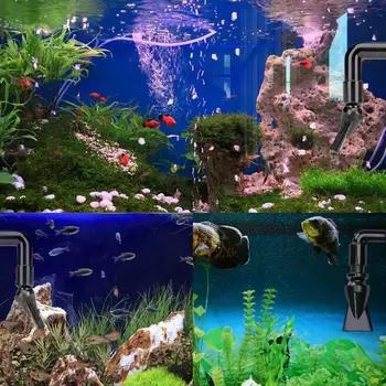 Výstup Vratné Vody Průtok Trysky Fish Tank Výstupní Tryska 360 ° Nastavitelný Duckbill Nádrže Trysky Pro Akvária, Příslušenství
