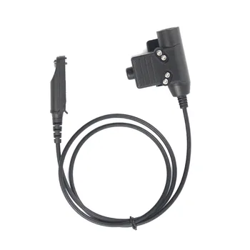 walkie talkie rádio Taktické Headset Adaptér U94 PTT pro Baofeng UV9R UV-9R Plus UV-XR BF-A58